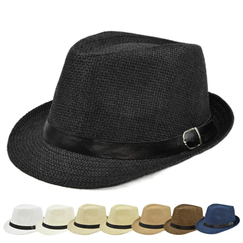 Cowboy Hat Straw - Sombrero de paja de ala ancha