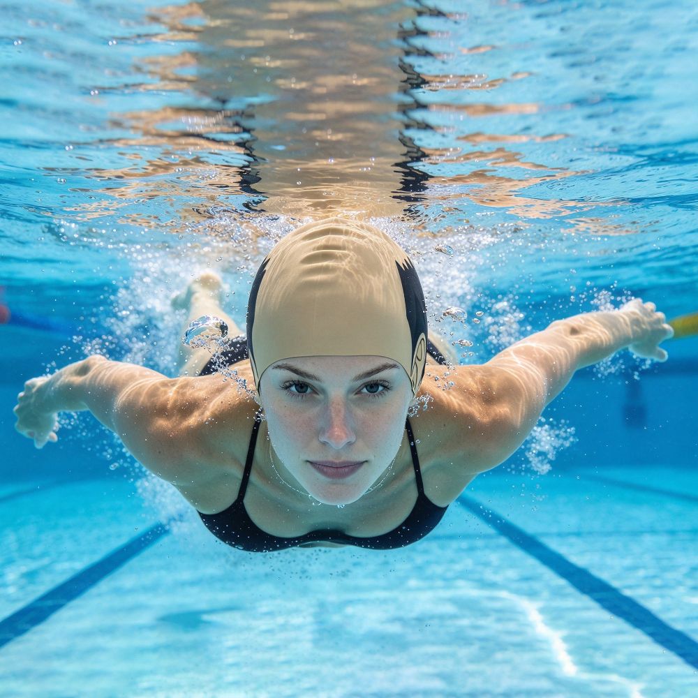 Gorro de natación impermeable  - Swim Hat Silicone reseña y precio