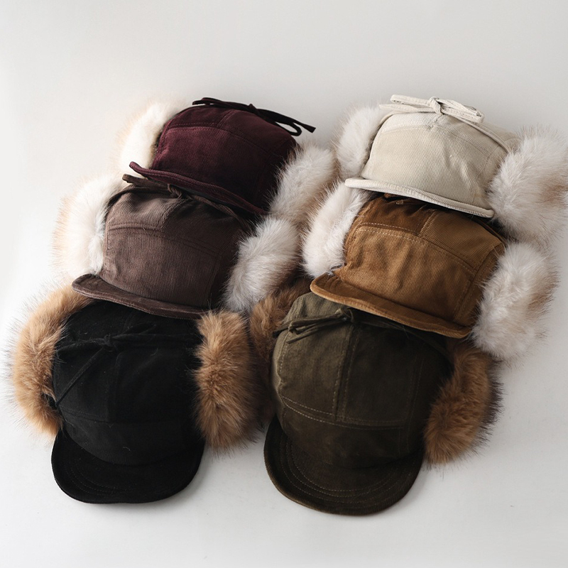 Gorro de pana tipo bombardero, - Corduroy Cap 5 Panel reseña y precio