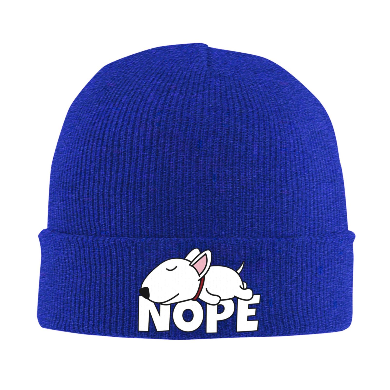 Gorro de punto con estampado d - Beanie Cuffed Knit reseña y precio