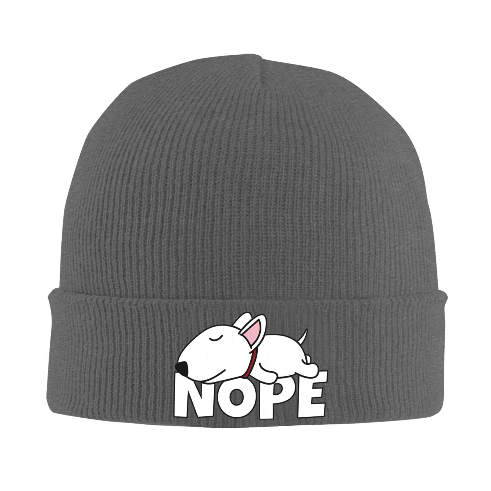 Gorro de punto con estampado d - Beanie Cuffed Knit reseña y precio