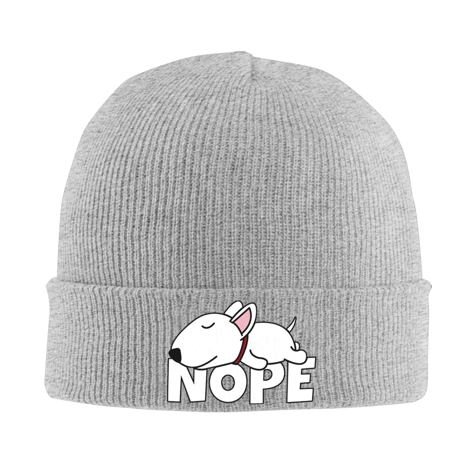 Gorro de punto con estampado d - Beanie Cuffed Knit reseña y precio