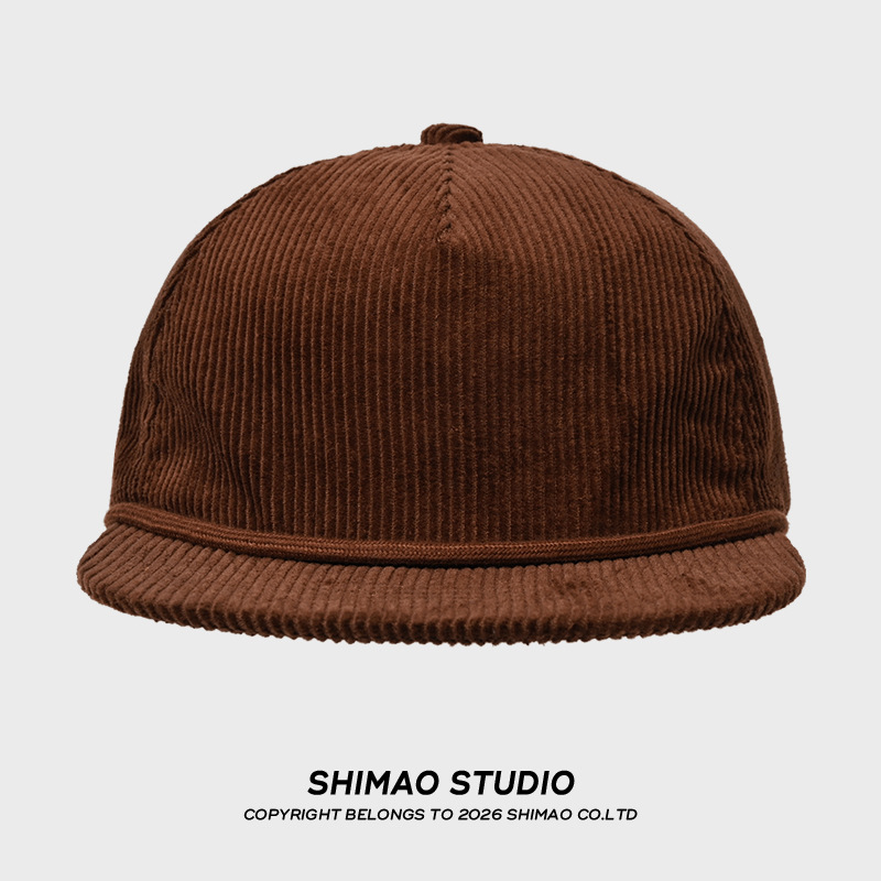 Gorra de béisbol de terciopelo - Corduroy Cap 5 Panel reseña y precio
